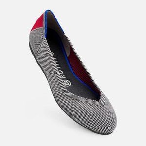 Rothy’s Cherry Ribbon Stripe Flats, Women's Size 9